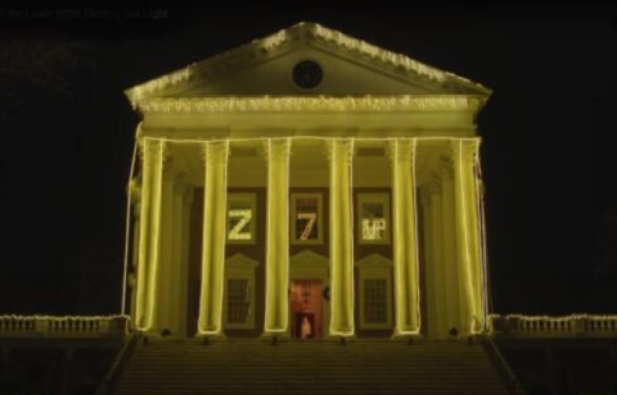 Rotunda Lighting of the Lawn