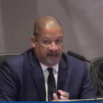 City Manager Sam Sanders at City Council