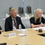 Beardsley and Sheridan at BOV meeting