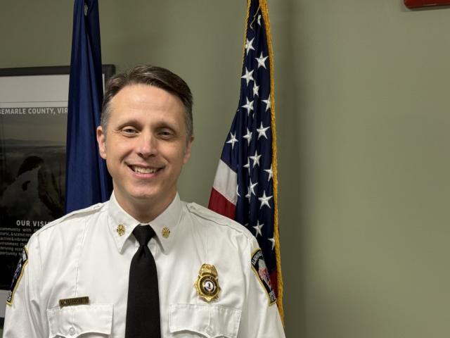 Albemarle Fire Chief David Pucliett