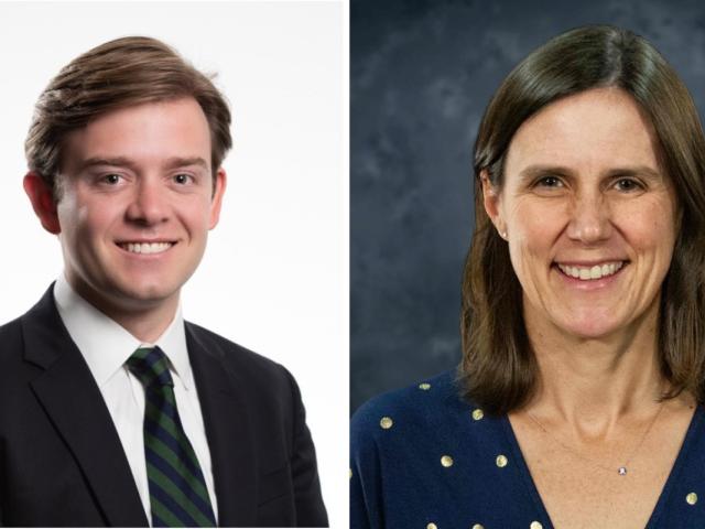 Connor Andrews and Jenna Conway