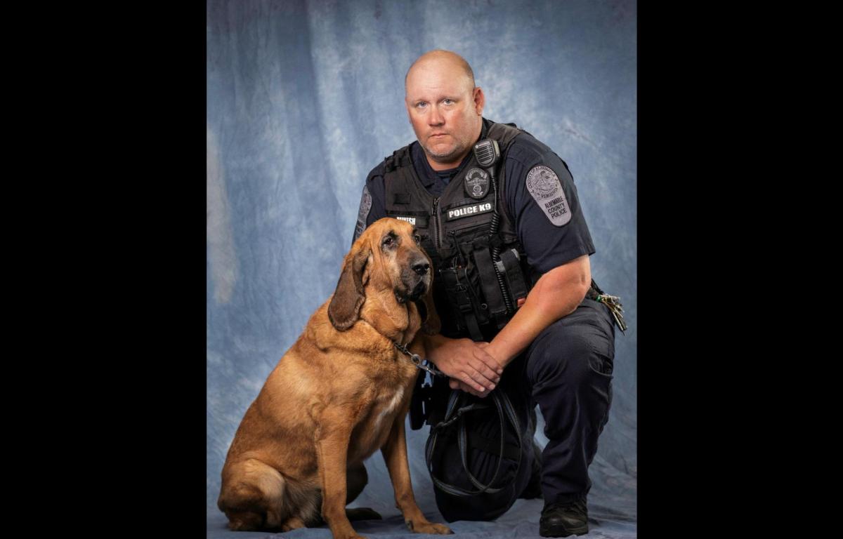 K-9 Bella with Officer Mikesh