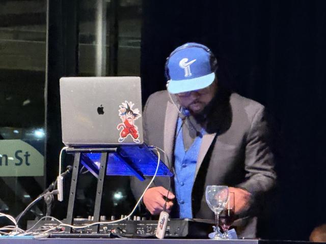 DJ at the Ball