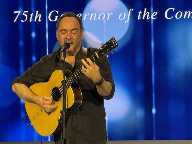 Dave Matthews performs at 2026 Inaugural Ball