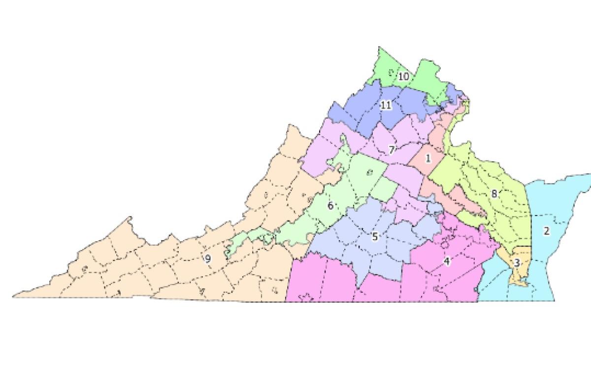 10-to-1 Congressional map proposal