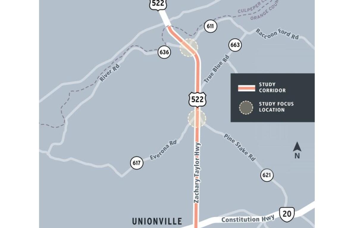 Route 522 STAR Study area