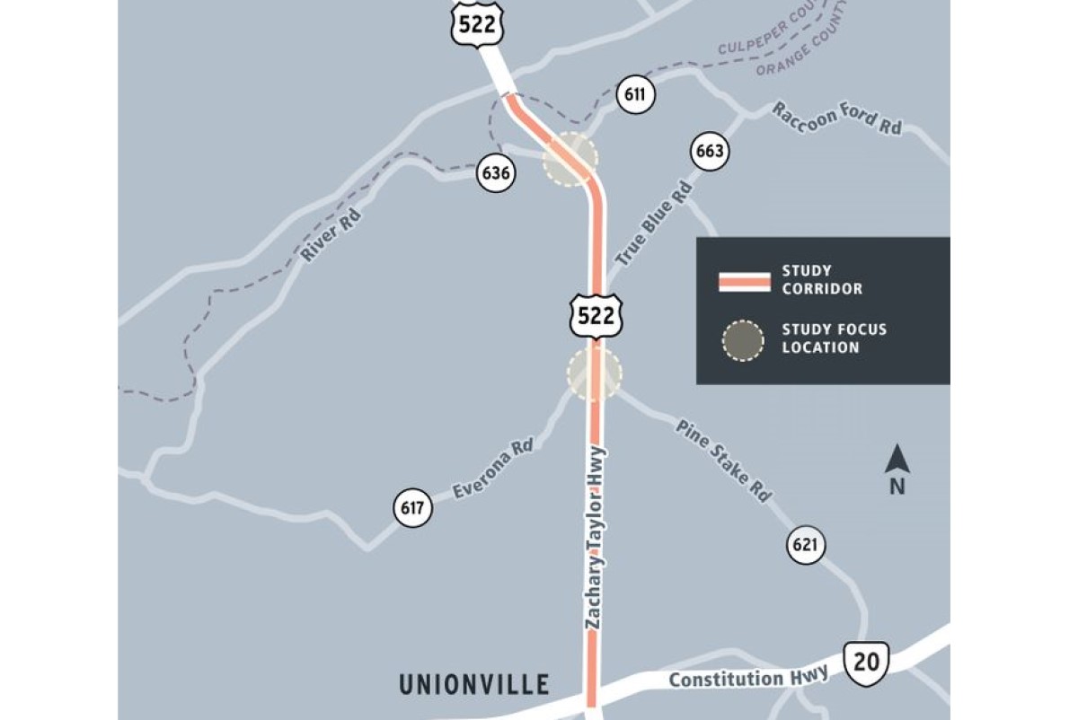 Route 522 STAR Study area