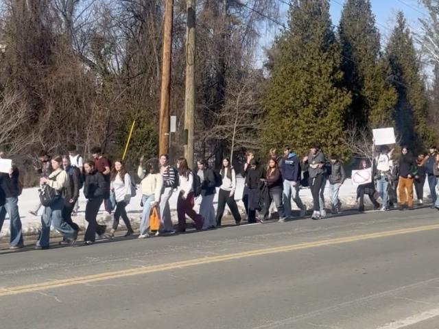 CHS walkout against ICE 2/9/26