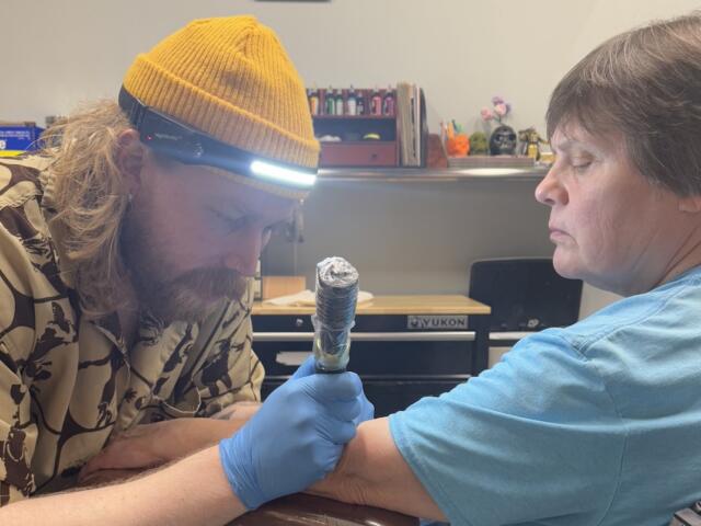 CASPCA Tattoo Fundraiser with Spitfire