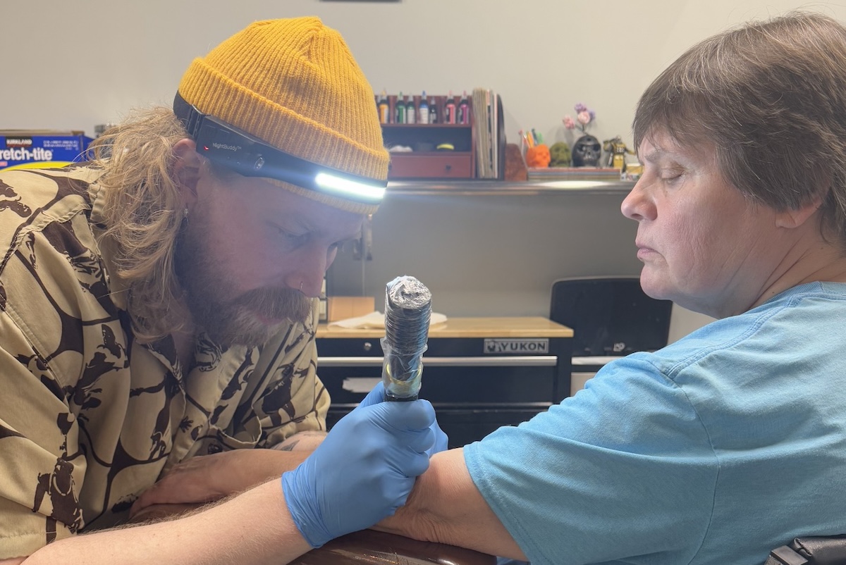 CASPCA Tattoo Fundraiser with Spitfire