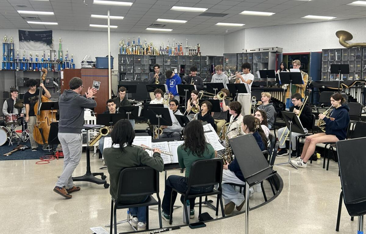 AHS Jazz Band Rehearsal 2025-26