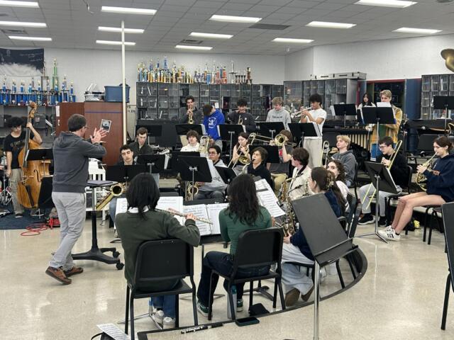 AHS Jazz Band Rehearsal 2025-26