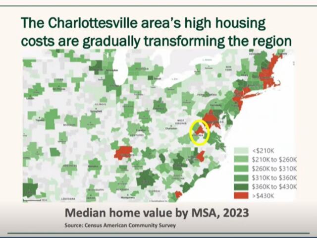 Eastern Seaboard home value chart