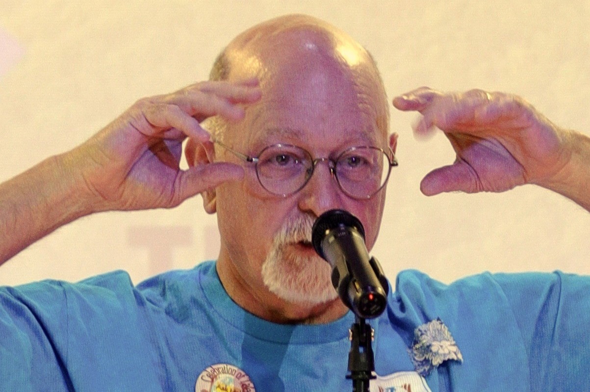 John Alexander, Celebration of Tales co-founder, performing