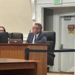 James Wilkinson presents the AC44 projects at the Board of Supervisors meeting