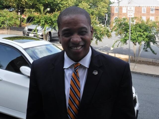 Justin Fairfax in Cville 2017
