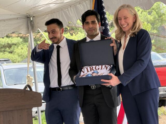 Payem Pourtaheri Ameer Shakeel Abigail Spanberger
