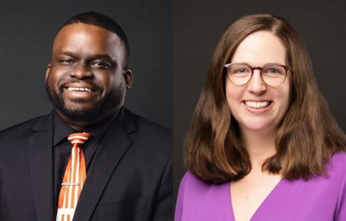 Rodney Jordan and Amanda Korman Simalchik