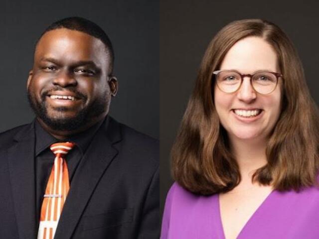 Rodney Jordan and Amanda Korman Simalchik