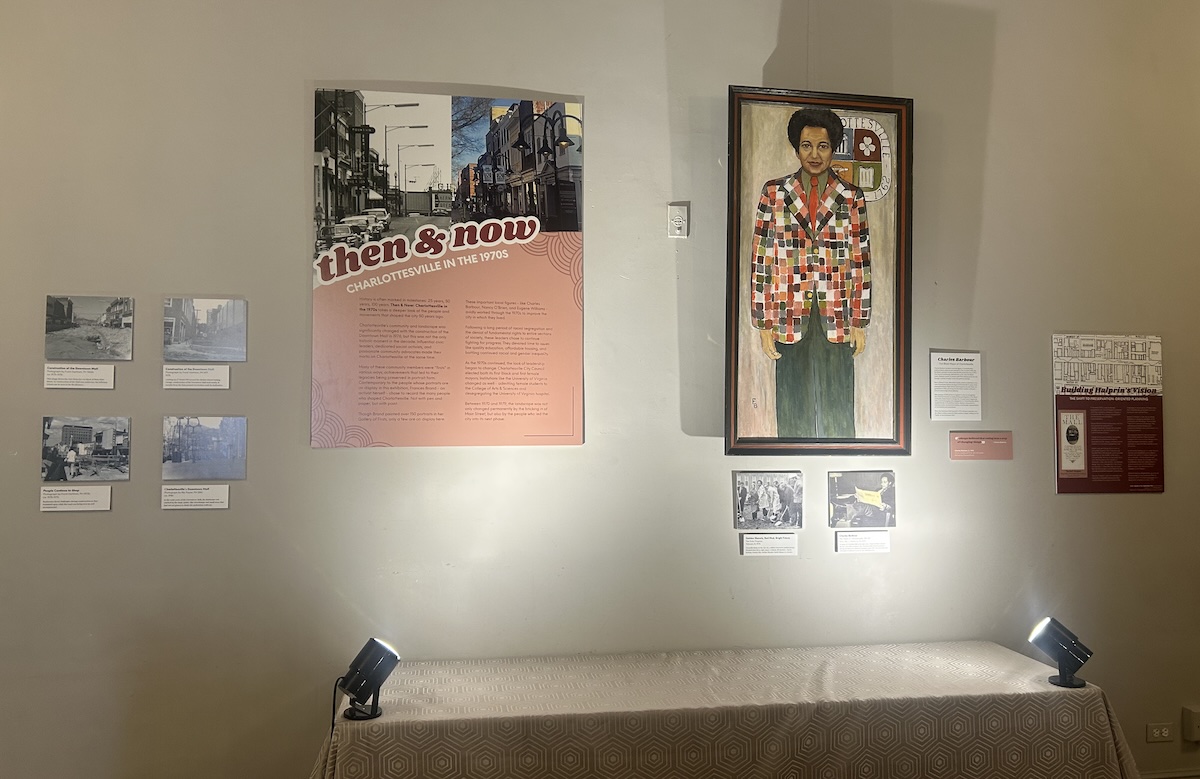 Then & Now exhibit at Vault Virginia