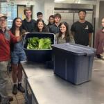 CHS lettuce in cafeteria