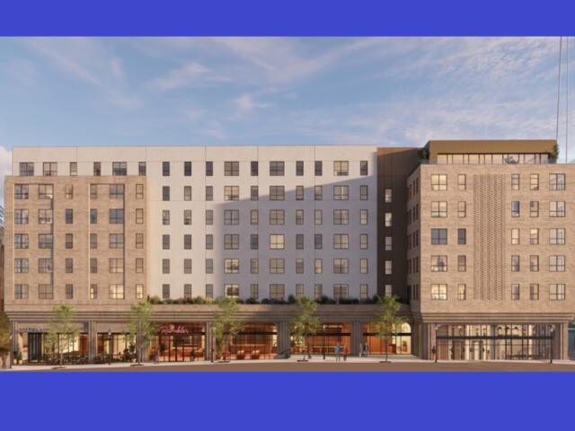 Proposed West Main luxury student housing