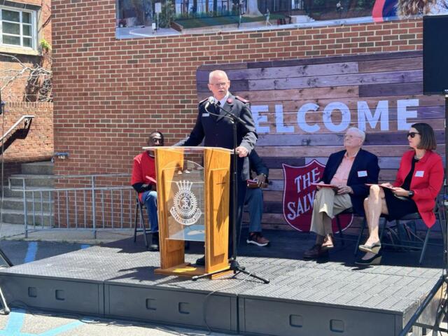 Salvation Army Hope Has A Place kickoff event