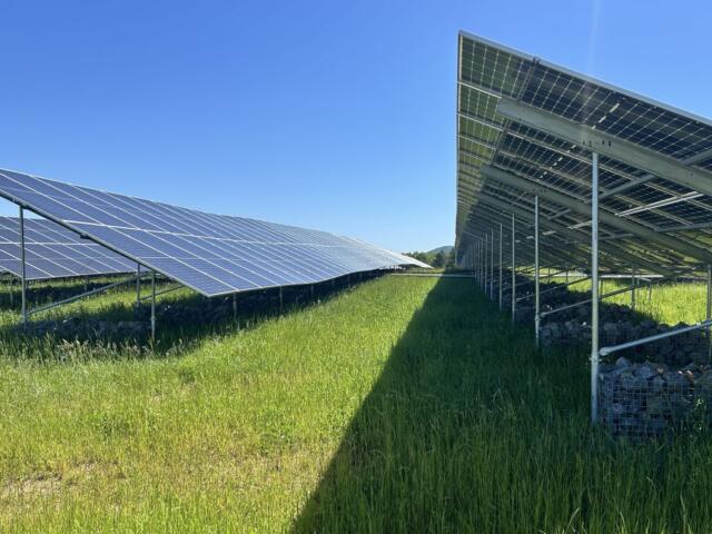 Solar Panels at Ivy Landfill