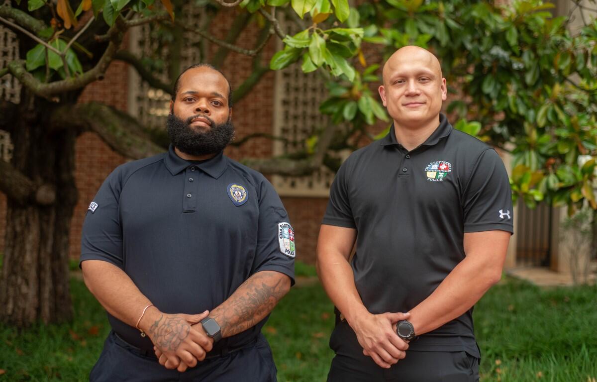 Tyler Kirby, left, and Arron Arreguin, right