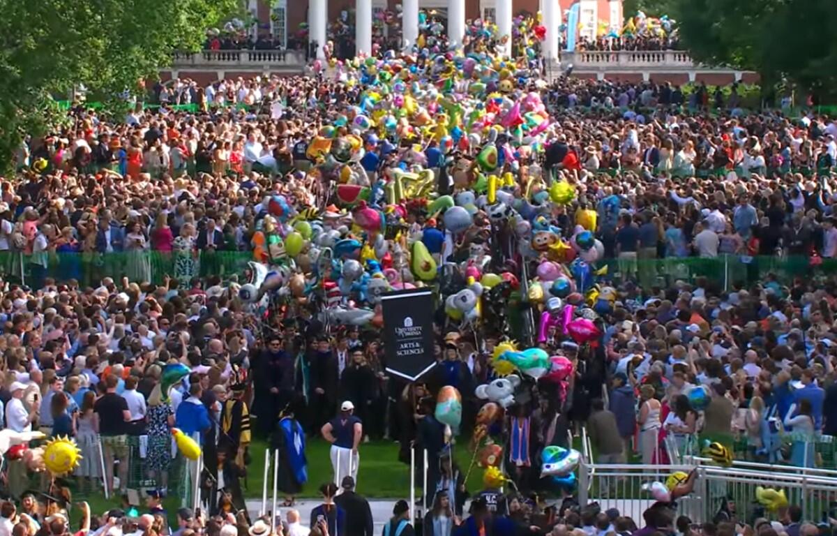 UVA 2025 Final Exercises Procession