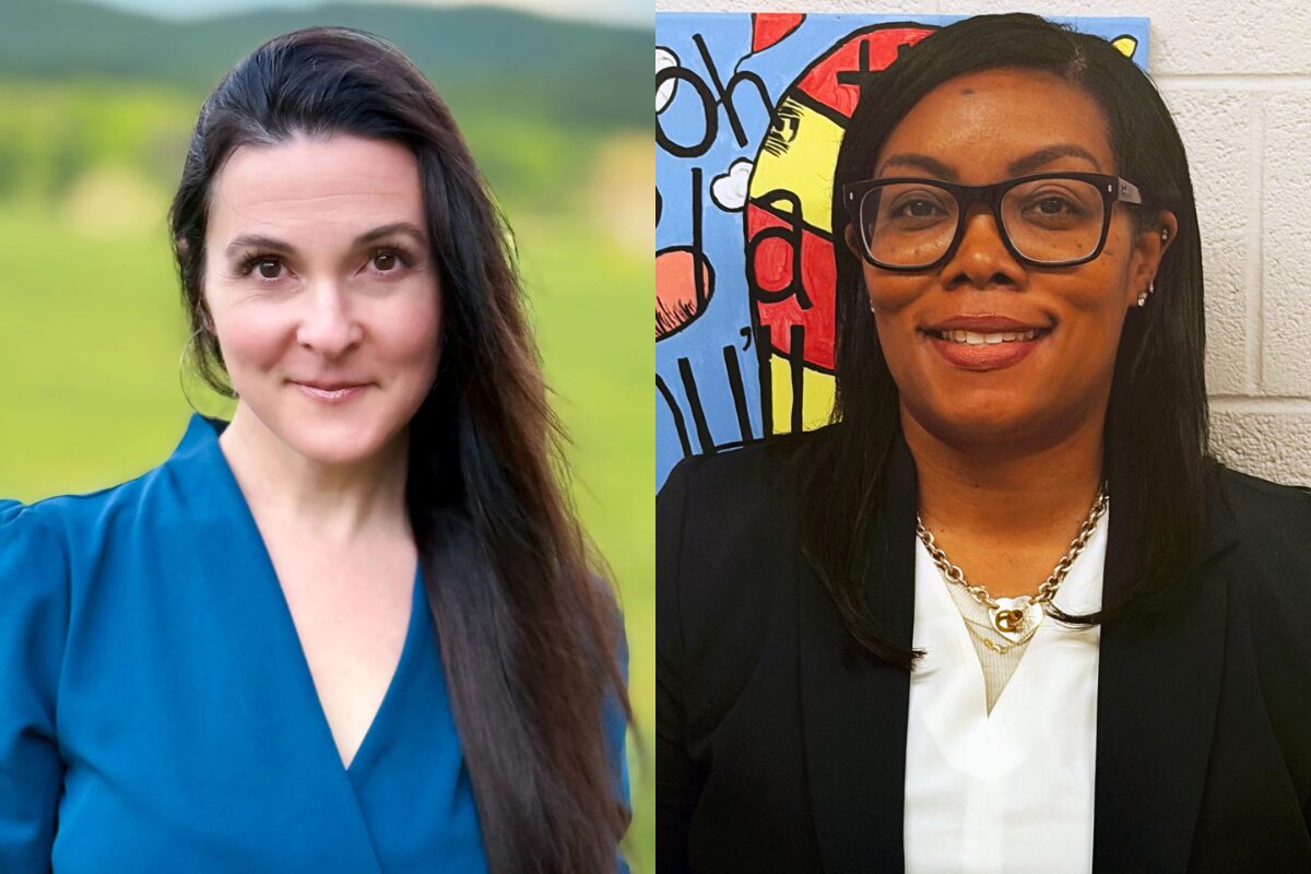 Catrina Sims and Patricia Demitry