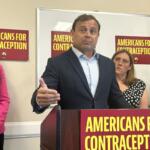 Perriello at an American Contraception event in Charlottesville.