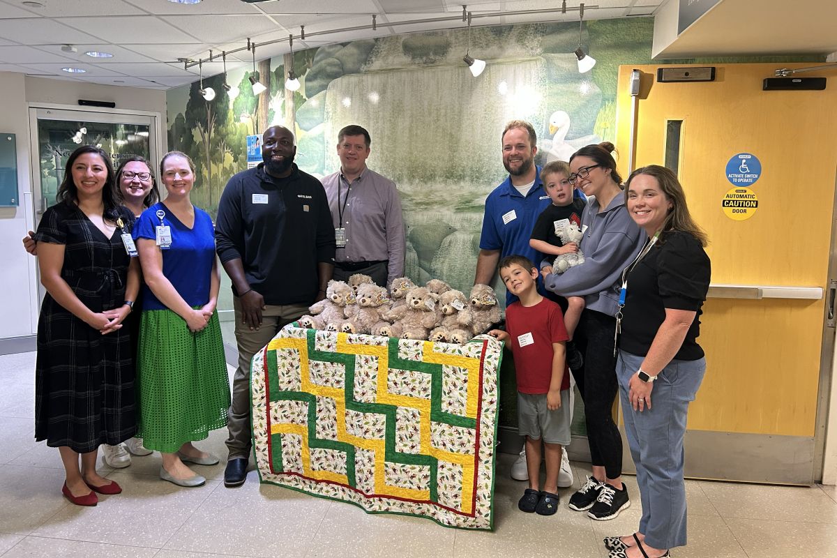 UVA NICU Teddy Bear Donation