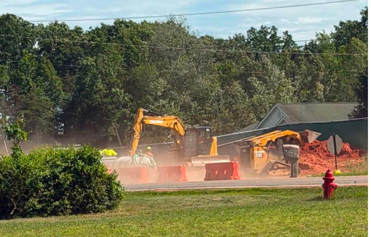 Northeast Creek Data Center Construction, Louisa, June 2026