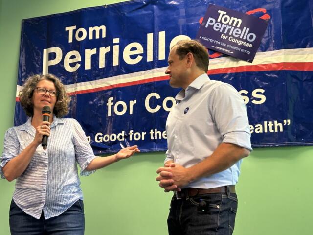 Amy Laufer and Tom Perriello