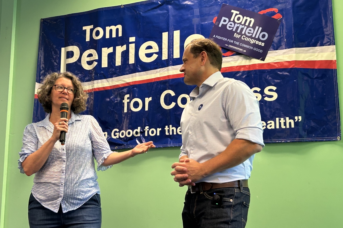 Amy Laufer and Tom Perriello