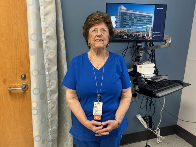 Betty Phillps, 90-year-old UVA nurse