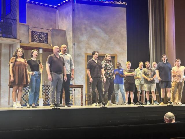 Charlottesville Opera rehearses Barber of Seville