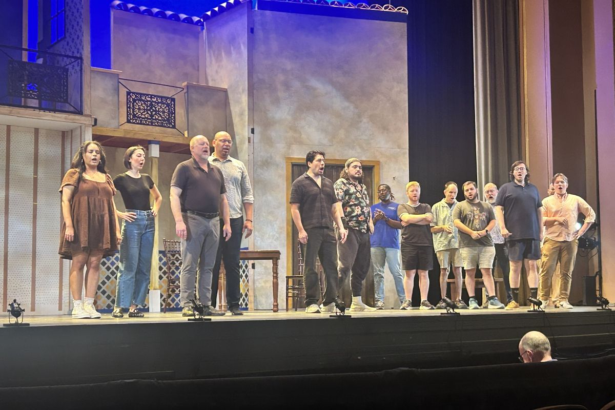 Charlottesville Opera rehearses Barber of Seville