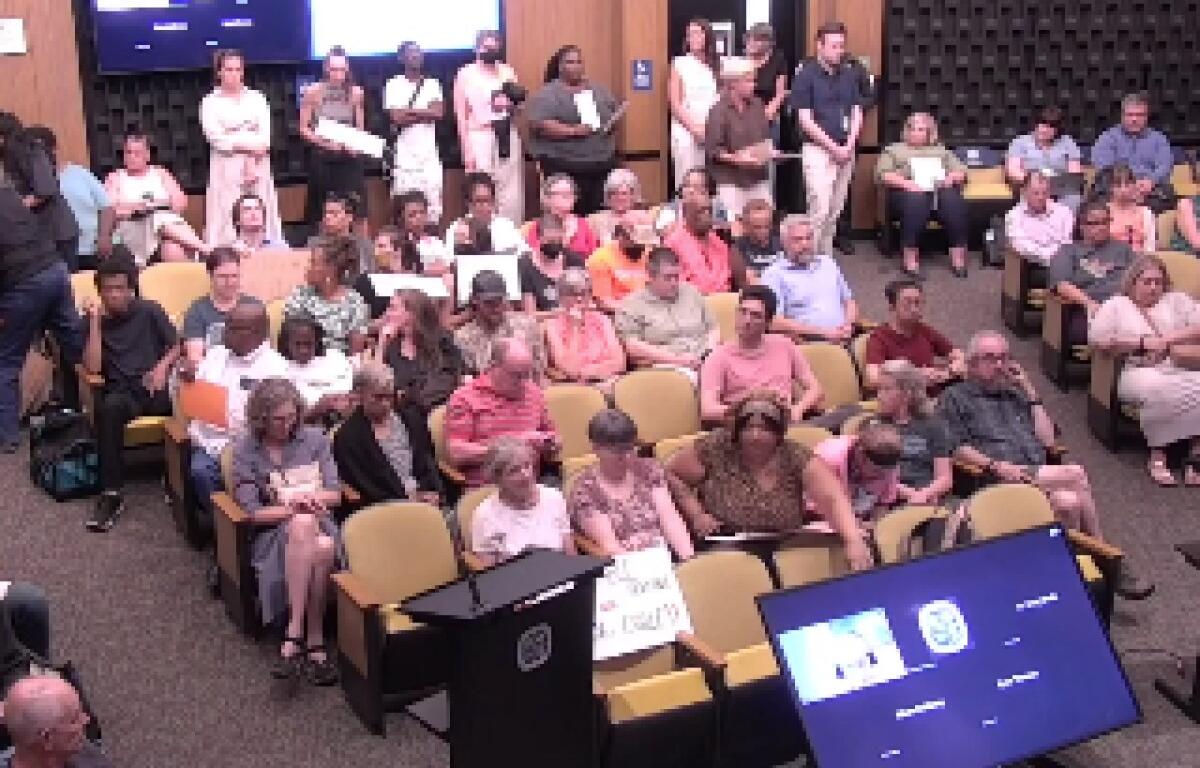 City Council crowd