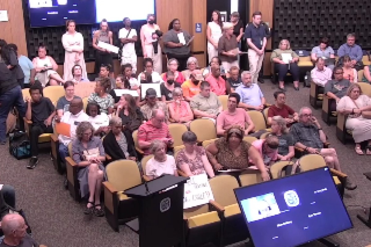 City Council crowd