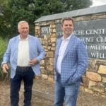 John McGuire (right) with Illinois Rep. Mike Bost