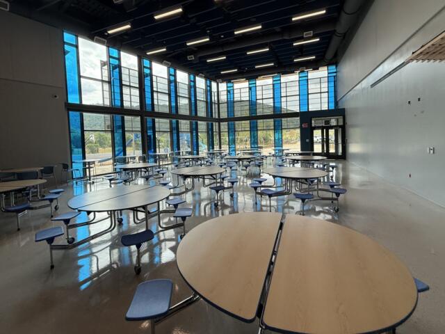 Mountain View Upper cafeteria