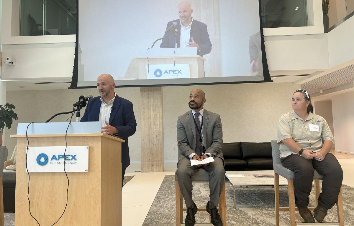 Apex's panel on shared solar, featuring Va's Chief Energy Officer
