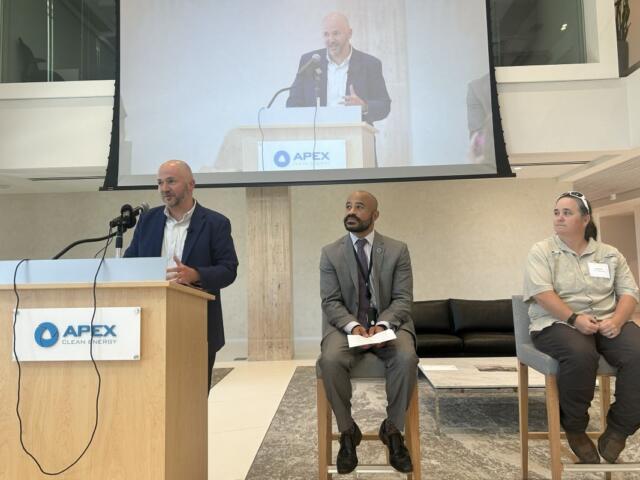 Apex's panel on shared solar, featuring Va's Chief Energy Officer