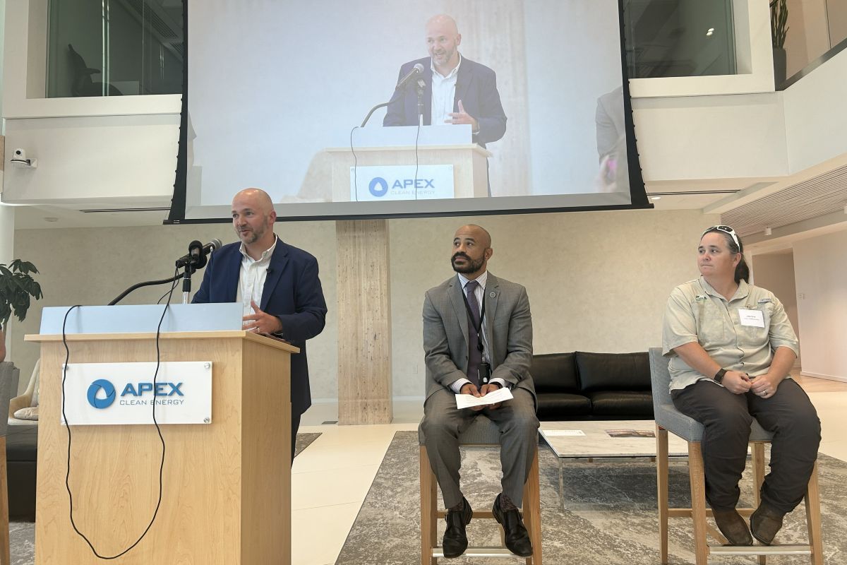 Apex's panel on shared solar, featuring Va's Chief Energy Officer
