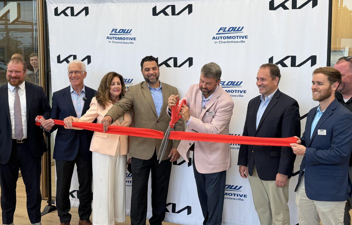 Richmond Road Kia Ribbon Cutting, Flow Kia July 2026