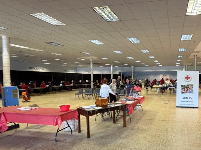 Broadcasters blood drive