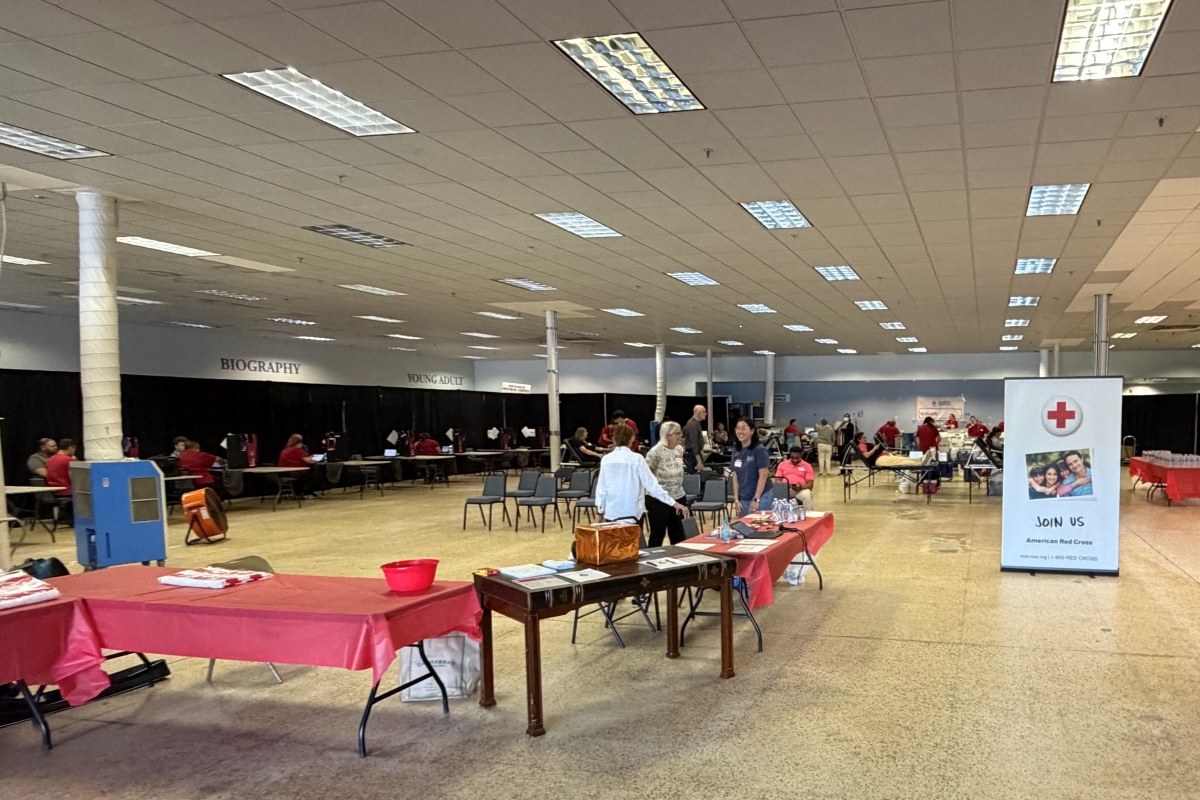 Broadcasters blood drive