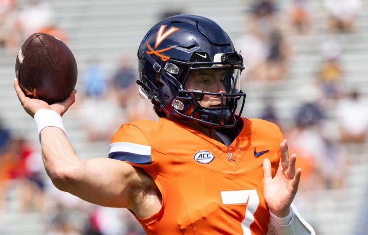QB Beau Pribula during the spring game.